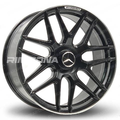 Литой диск В стиле Mercedes AMG 7 Double Spoke R20 9.5J 5x112 ET45 dia 66.6