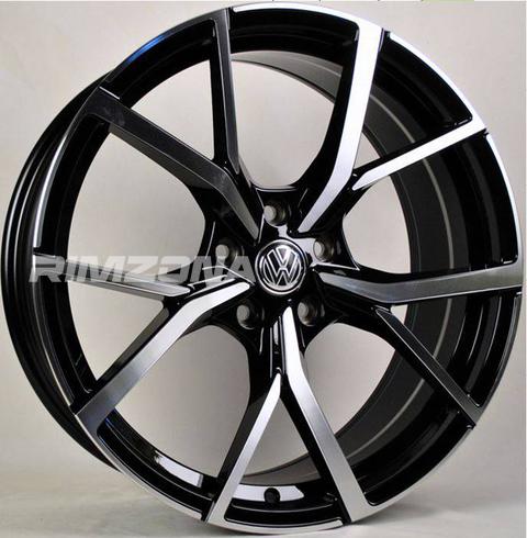 Литой диск В стиле Volkswagen R-LINE R17 7J 5x100 ET40 dia 57.1