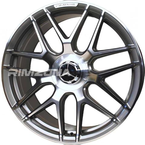 Литой диск В стиле Mercedes AMG 7 Double Spoke R20 8.5/9.5J 5x112 ET38 dia 66.5