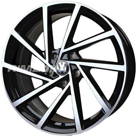 Литой диск В стиле Volkswagen Golf R R18 8J 5x112 ET40 dia 57.0