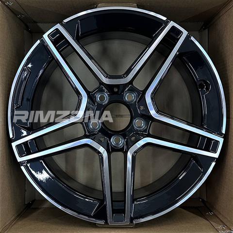 Литой диск В стиле Mercedes AMG 5 double Spoke new R19 8.5/9.5J 5x112 ET35/43 dia 66.5