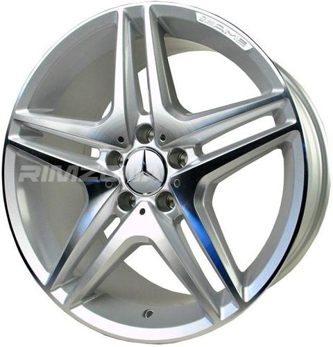 Литой диск В стиле Mercedes AMG 5 DUAL SPOKE R19 9.5J 5x112 ET35 dia 66.6