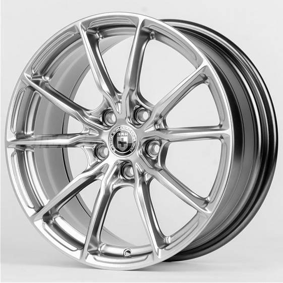 Литые диски HRE P104SC R17 7.5J 5x114.3 ET35 dia 73.1 (СЕРЕБРО ТЁМНОЕ ...