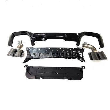 BMW X4 G02 LCI рестайлинг диффузор с насадками