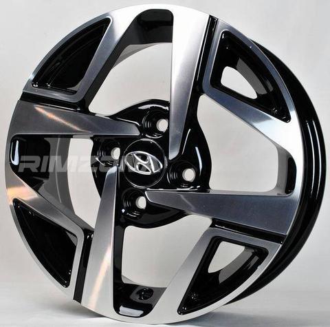 Литой диск В СТИЛЕ Hyundai PW-1245 R14 5J 4x100 ET54 dia 54.1