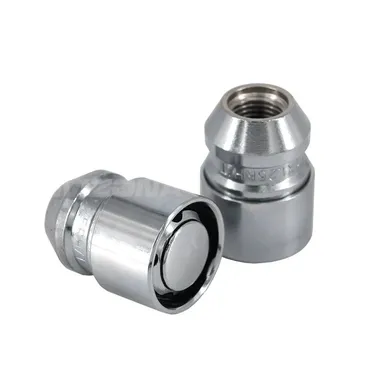 Гайка секретная (к-кт) (Конус 1/2 34мм Хром A Savecar)