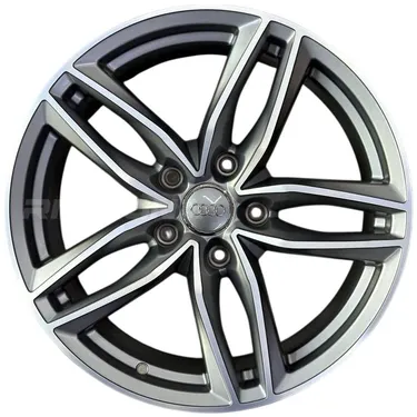 Литой диск В стиле Audi 5 DOUBLE SPOKE R19 8.5J 5x130 ET50 dia 71.5