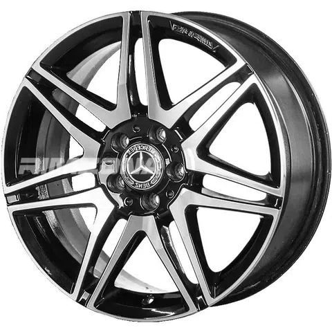 Кованый диск В стиле Mercedes AMG 7 Twinspoke R19 8J 5x112 ET48 dia 66.6