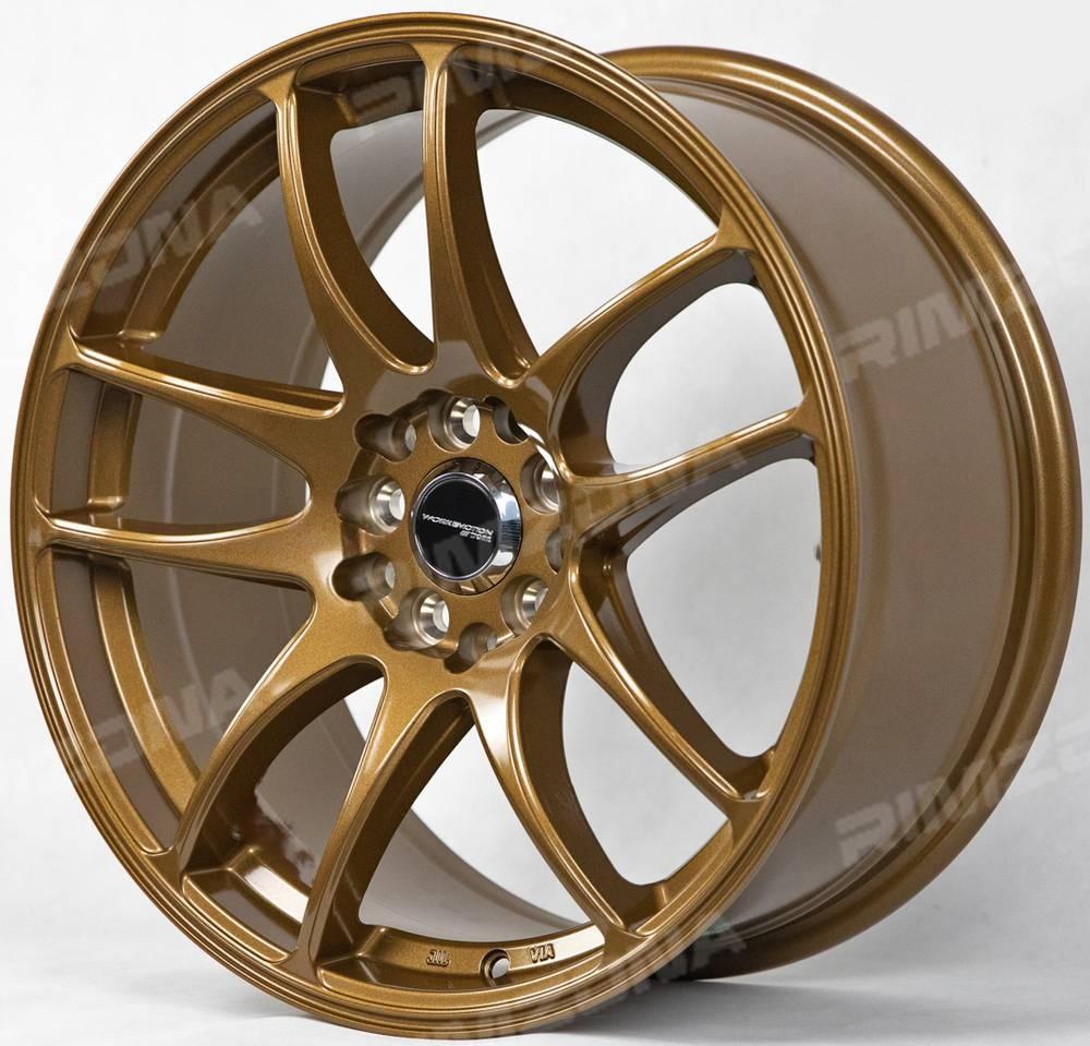 Литые диски REPLIKA A WORK EMOTION CR KIWAMI R15 6.5J 4x100 ET35 dia 73.1  (GLOSS BRONZE) купить в Казани по выгодной цене