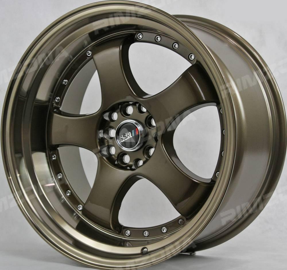 Литые диски A-Rims SSR R18 9.5J 5x100/5x114.3 ET25 dia 73.1 (GLOSS BRONZE /  BL (БРОНЗОВЫЙ / ПОЛКА ПОКРЫТА БРОНЗОВЫМ ЛАКОМ)) купить в Казани по выгодной  цене