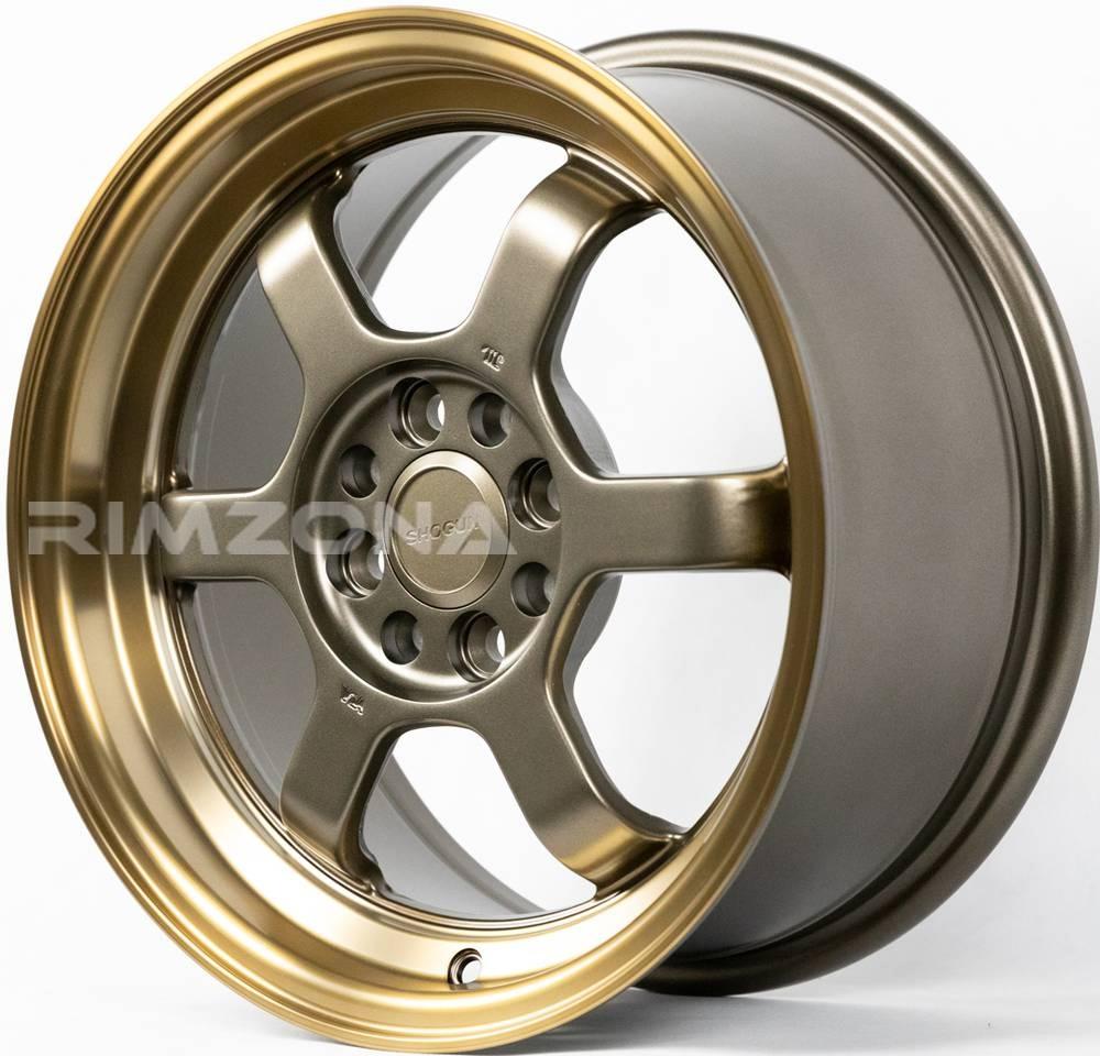 Литые диски REPLIKA A SHOGUN R15 7J 4x98 ET38 dia 73.1 (BRONZE BRONZE ...