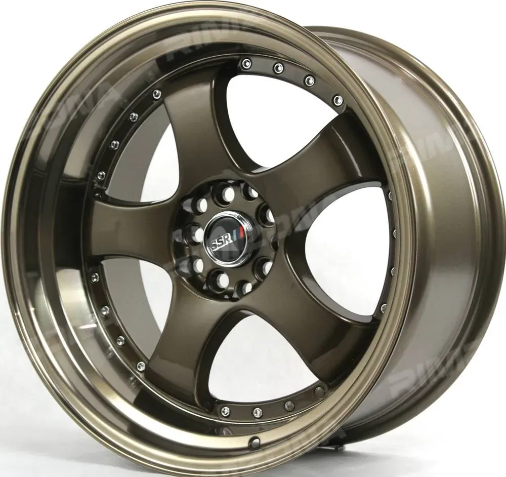 Литые диски SSR SP1 R18 9.5J 5x100/5x114.3 ET25 dia 73.1 (GLOSS BRONZE / BL  (БРОНЗОВЫЙ / ПОЛКА ПОКРЫТА БРОНЗОВЫМ ЛАКОМ)) купить в Казани по выгодной  цене