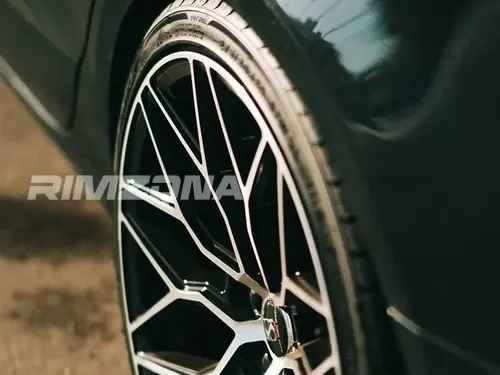 Литой диск Bu-Rims VOSSEN HF-2 R19 8.5J 5x114.3 ET40 dia 73.1 - Фото вживую на авто №4