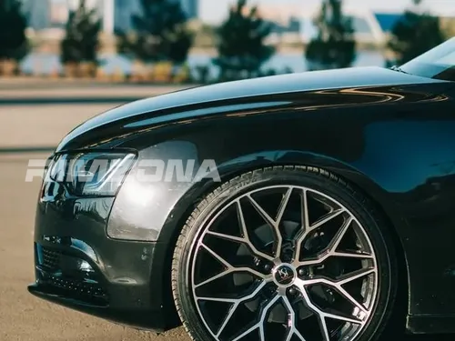 Литой диск Bu-Rims VOSSEN HF-2 R19 8.5J 5x114.3 ET40 dia 73.1 - Фото вживую на авто №6