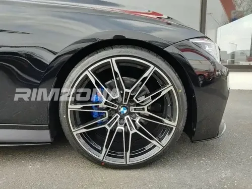 Литой диск REPLIKA BU BMW R20 8.5J 5x112 ET26 dia 66.6 - Фото вживую на авто №2