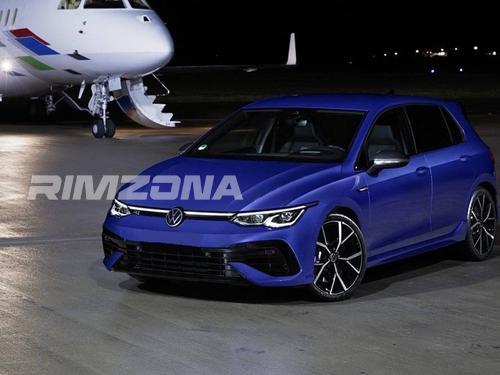 Литой диск В стиле Volkswagen R-line R18 7.5J 5x112 ET40 dia 57.1 - Фото вживую на авто №5