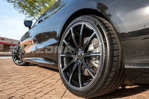 Литой диск BRABUS MONOBLOCK Z R22 10/11.5J 5x112 ET45/47 dia 66.6 - Фото вживую на авто №3