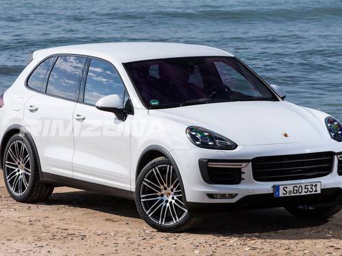 Литой диск В стиле Porsche CAYENNE R21 9/10J 5x130 ET45/50 dia 71.6 - Фото вживую на авто №2