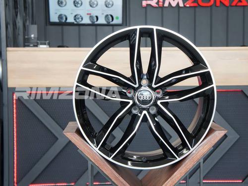 Литой диск В стиле Audi 5 Mat Double Spoke R17 7J 5x112 ET42 dia 66.6 - Фото вживую №2