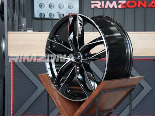 Литой диск В стиле Audi 5 Mat Double Spoke R17 7J 5x112 ET42 dia 66.6 - Фото вживую №3