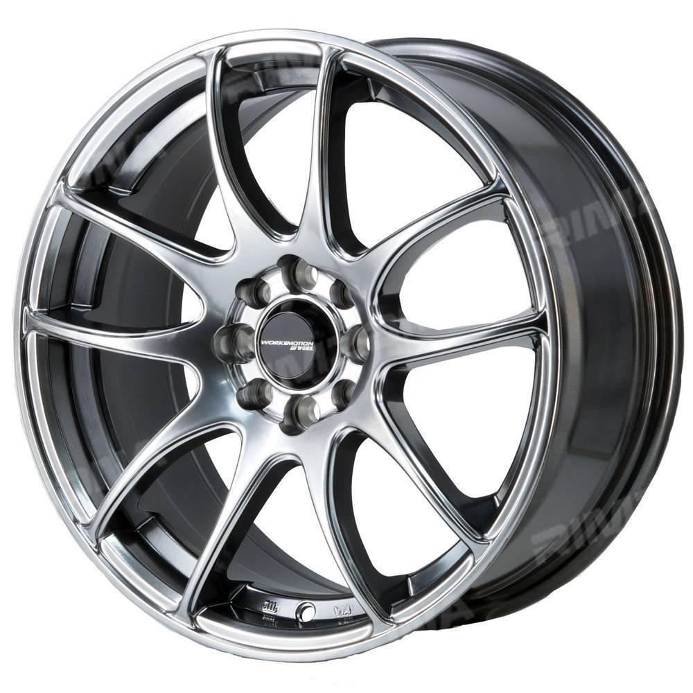 Литые диски WORK Emotion CR-kiwami R17 8J 4x100/4x108 ET35 dia 73.1  (101603918) купить в Казани по выгодной цене