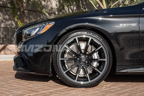 Литой диск BRABUS MONOBLOCK Z R22 10/11.5J 5x112 ET45/47 dia 66.6 - Фото вживую на авто №2