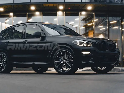 Литой диск В стиле BMW 728m Style R20 8.5J 5x120 ET30 dia 72.6 - Фото вживую на авто №2