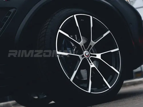 Литой диск В стиле BMW 728m Style R20 8.5J 5x120 ET30 dia 72.6 - Фото вживую на авто №4