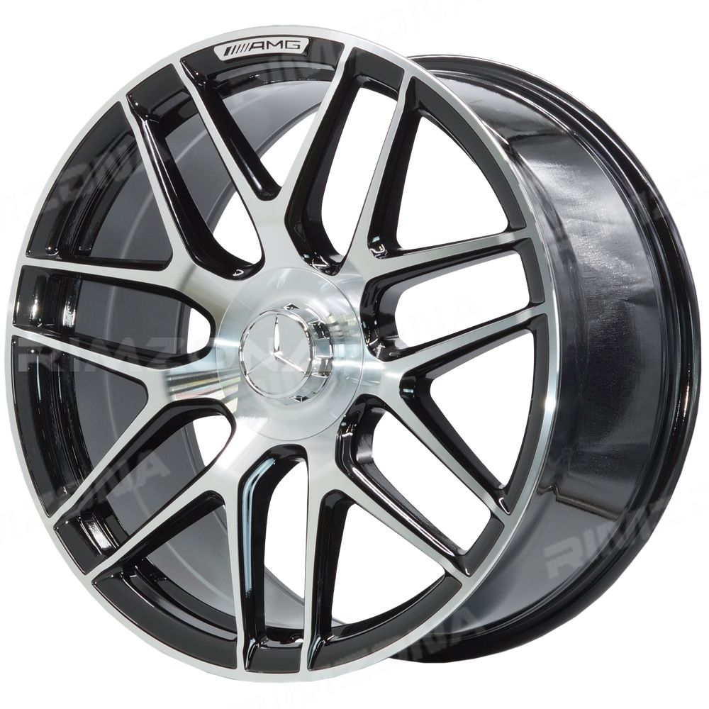 Кованые диски В стиле Mercedes AMG 7 Double Spoke R20 9.5J 5x112 ET38 dia  66.6 (MB) купить в Казани по выгодной цене