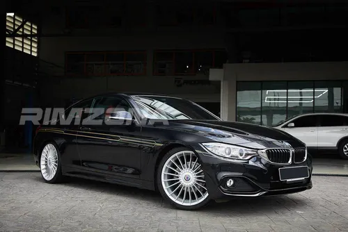 Литой диск Alpina GT R19 9.5J 5x120 ET35 dia 72.6 - Фото вживую на авто №4