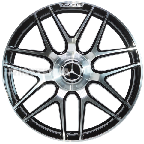 Литой диск В стиле Mercedes AMG 7 Double Spoke R19 8.5J 5x112 ET39 dia 66.6