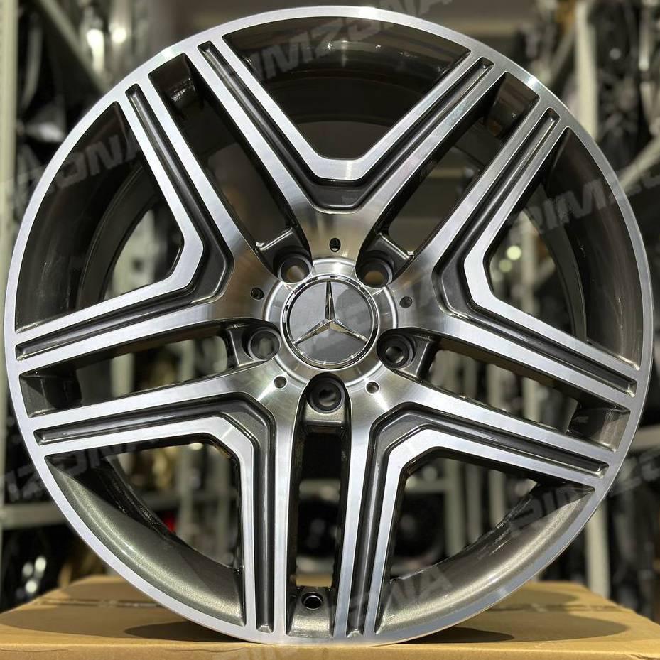 Литые диски В стиле Mercedes AMG 5 Double Spoke R17 8J 5x112 ET35 dia 66.6  (105699229) купить в Казани по выгодной цене