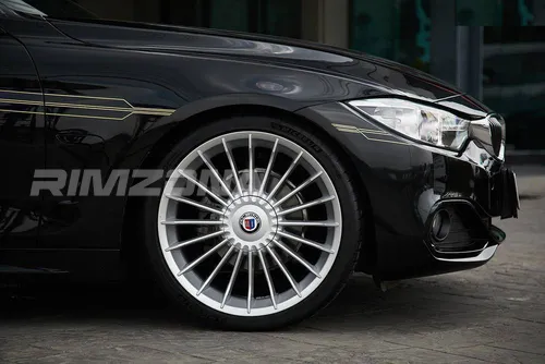 Литой диск Alpina GT R19 9.5J 5x120 ET35 dia 72.6 - Фото вживую на авто №5