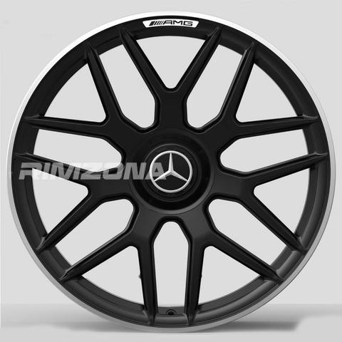 Литой диск В стиле Mercedes AMG 7 Double Spoke R20 9.5J 5x112 ET35 dia 66.6