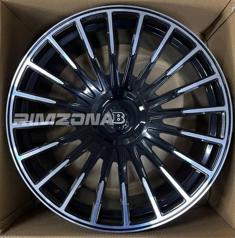 Кованый диск В стиле Mercedes BRABUS MONOBLOCK ZV R23 10.5J 5x130 ET33 dia 84.1