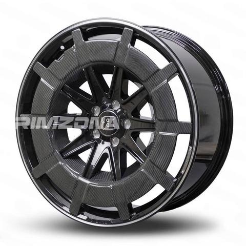 Кованый диск BRABUS Monoblock Z Carbon Rocket R21 10/11J 5x112 ET45/25 dia 66.6