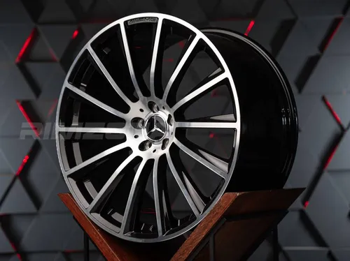 Литой диск В стиле Mercedes AMG 14 Spoke R20 8.5/9.5J 5x112 ET34/43 dia 66.6 - Фото вживую №2