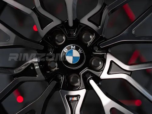 Литой диск В стиле BMW 818 STYLE R22 9.5J 5x112 ET37 dia 66.6 - Фото вживую №6