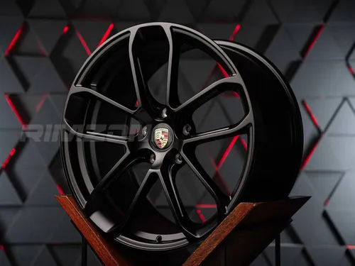 Кованый диск В стиле Porsche GT Design Platinum R21 10/11.5J 5x130 ET46/49 dia 71.6 - Фото вживую №2