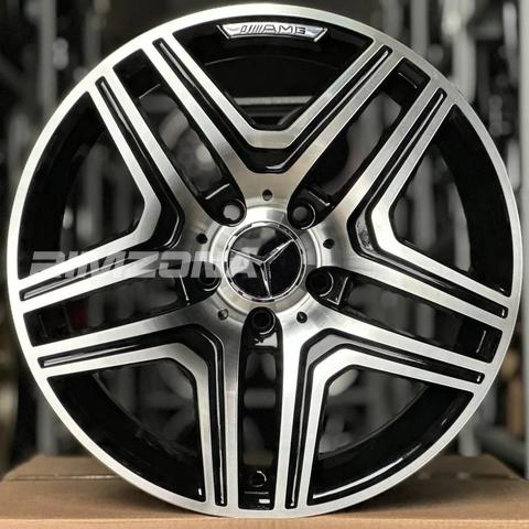 Литой диск В стиле Mercedes AMG 5 Double Spoke GLS R17 8J 5x112 ET35 dia 66.6