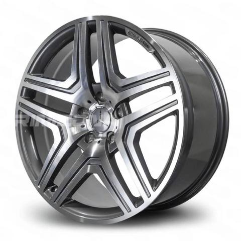 Литой диск В стиле Mercedes AMG 5 Double Spoke R21 10J 5x130 ET46 dia 84.1