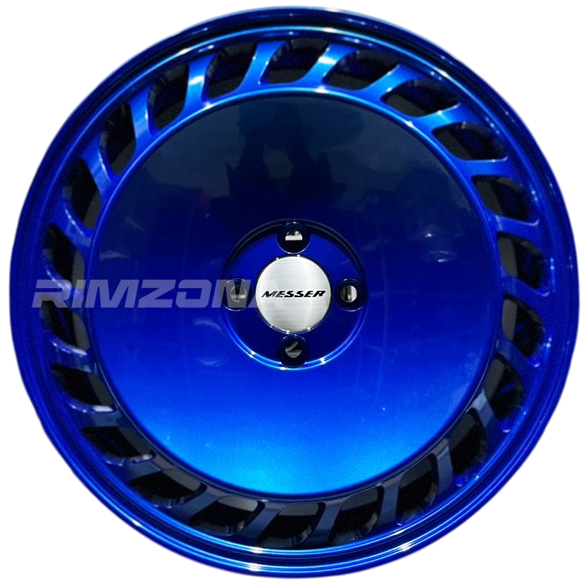 Литые диски MESSER Turbofan R17 7.5J 4x100 ET40 dia 73.1 (BLUE) купить в Москве по выгодной цене