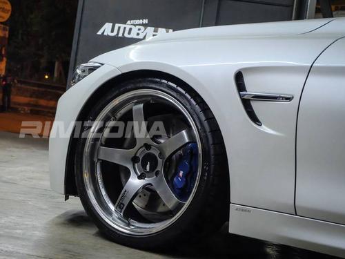 Литой диск ADVAN GT R18 8.5J 5x114.3 ET35 dia 73.1 - Фото вживую на авто №6