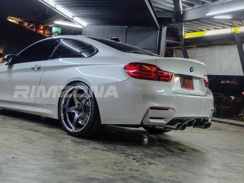 Литой диск ADVAN GT R18 8.5J 5x114.3 ET35 dia 73.1 - Фото вживую на авто №8