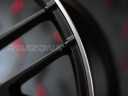 Кованый диск В стиле Mercedes AMG 9 Y SPOKE R21 8.5J 5x112 ET35 dia 66.6 - Фото вживую №6