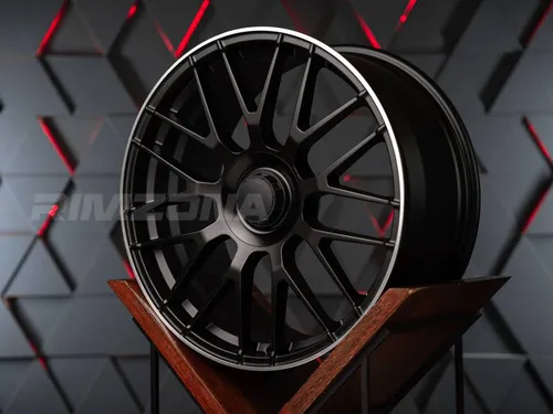 Кованый диск В стиле Mercedes AMG 9 Y SPOKE R21 8.5J 5x112 ET35 dia 66.6 - Фото вживую №2