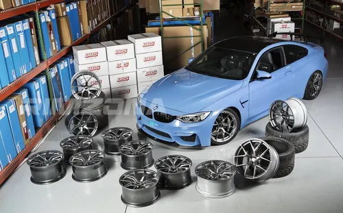 Литой диск BBS RI-D R19 9.5J 5x112 ET38 dia 66.6 - Фото вживую на авто №3