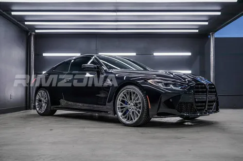 Литой диск HRE FF28 R19 8.5J 5x114.3 ET35 dia 73.1 - Фото вживую на авто №3