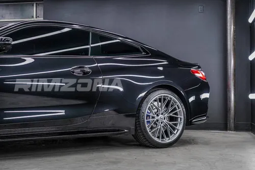 Литой диск HRE FF28 R19 8.5J 5x114.3 ET35 dia 73.1 - Фото вживую на авто №4