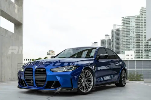 Литой диск HRE FF28 R19 8.5J 5x114.3 ET35 dia 73.1 - Фото вживую на авто №6